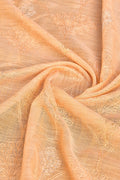 Orange Line Saree With Blouse Piece