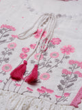Floral Self Design Floral Printed Fit & Flare Dress