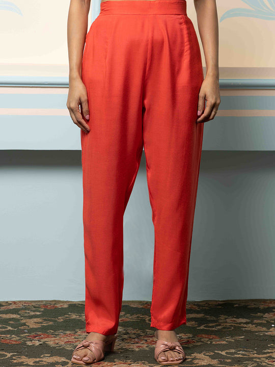 Women Floral Printed Regular Kurta with Trousers & With Dupatta