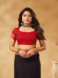 Georgette Banarasi Silk Saree With Blouse Piece