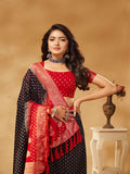 Georgette Banarasi Silk Saree With Blouse Piece