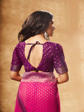 Georgette Banarasi Silk Saree With Blouse Piece