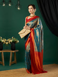 Kanjeevaram Silk Saree With Blouse Piece