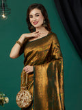 Kanjeevaram Silk Saree With Blouse Piece