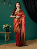 Kanjeevaram Silk Saree With Blouse Piece