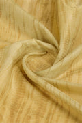 Yellow Silk Saree With Blouse Piece