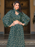 Bottle Green Lehenga Choli