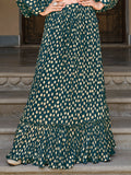 Bottle Green Lehenga Choli