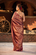 Fandango Purple Kanjivaram Saree