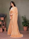 Yellow Banglori Saree With Blouse Piece