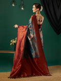 Banarasi Silk Saree With Blouse Piece