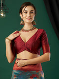 Banarasi Silk Saree With Blouse Piece