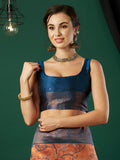 Banarasi Silk Saree With Blouse Piece