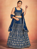 Navy Blue Lehenga Choli