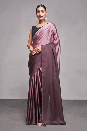 Ombre Georgette Saree With Blouse Piece