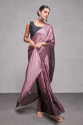 Ombre Georgette Saree With Blouse Piece