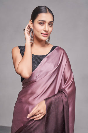 Ombre Georgette Saree With Blouse Piece