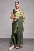 Ombre Georgette Saree With Blouse Piece