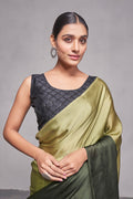 Ombre Georgette Saree With Blouse Piece