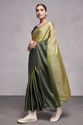 Ombre Georgette Saree With Blouse Piece