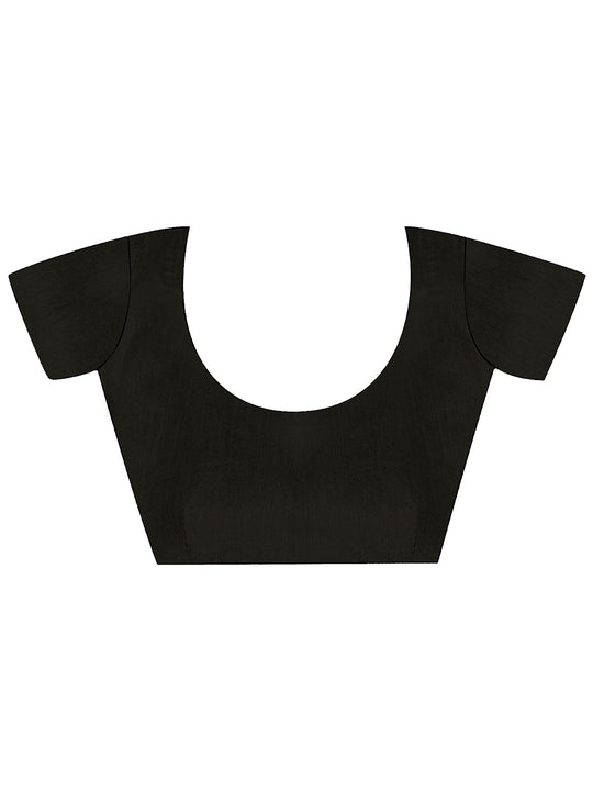 Green Organza Saree With Blouse Piece