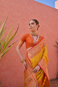 Paithani Silk Saree Featuring Beautiful Zari Weaving