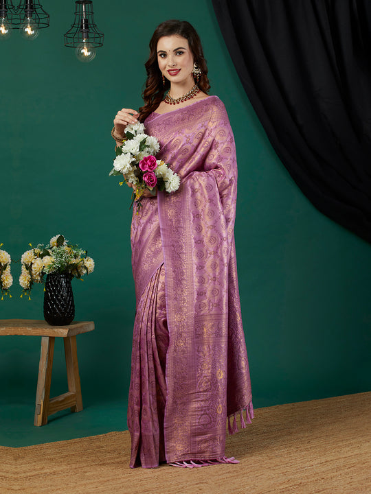 Kanjeevaram Silk Saree With Blouse Piece
