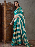 Raama Semi Modal Saree With Blouse Piece
