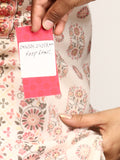 Embellished Ethnic Motifs Printed Tie Up Kurta with Pants And Printed Dupatt