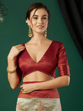 Banarasi Silk Saree With Blouse Piece