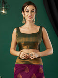 Banarasi Silk Saree With Blouse Piece