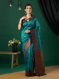 Banarasi Silk Saree With Blouse Piece