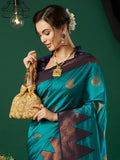 Banarasi Silk Saree With Blouse Piece