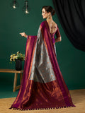 Banarasi Silk Saree With Blouse Piece