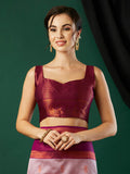 Banarasi Silk Saree With Blouse Piece