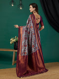 Banarasi Silk Saree With Blouse Piece