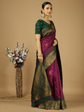 Banarasi Silk Saree With Blouse Piece