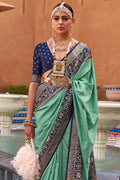 Sage Green Patola Saree