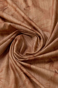 Brown Silk Saree With Blouse Piece