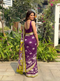 Kalamkari Printed Cotton Silk Saree