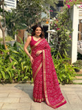 Printed Woven Cotton Saree