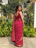 Printed Woven Cotton Saree
