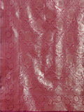 Purple Banarasi Silk Saree With Blouse Piece