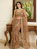 Embellished Embroidered Saree