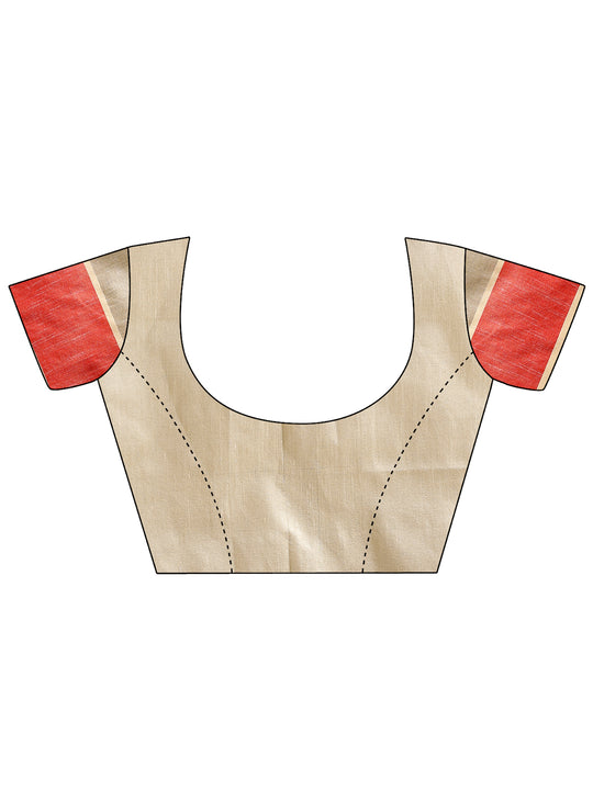 Black Cotton Saree With Blouse Piece