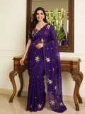 Embellished Embroidered Saree