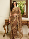 Embellished Embroidered Saree
