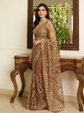 Embellished Embroidered Saree