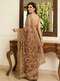 Embellished Embroidered Saree