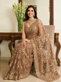 Embellished Embroidered Saree